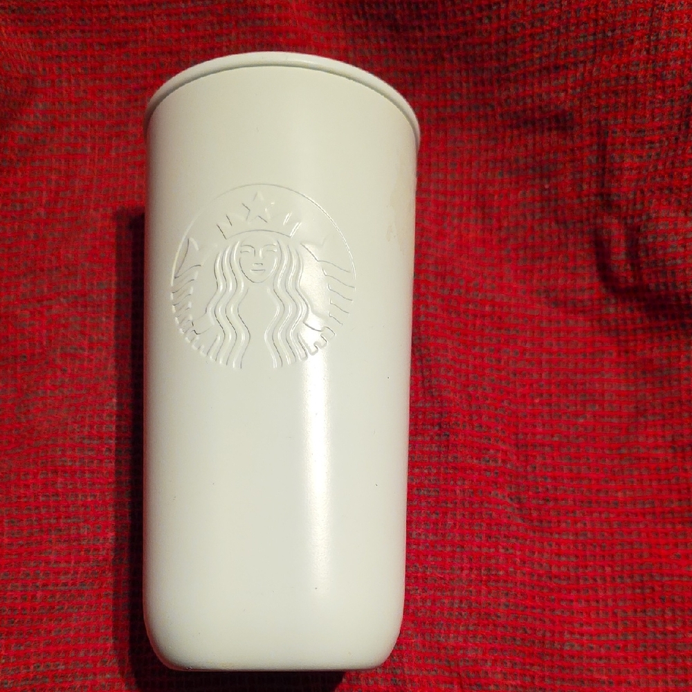 Starbucks Stainless Steel White Tumbler